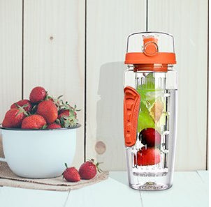 1000ml  Fruit Infuser drinking Water Bottle