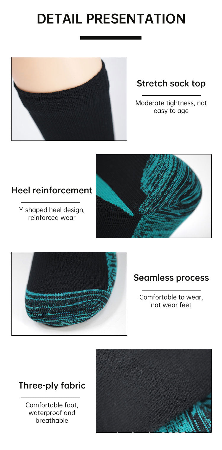 Waterproof Breathable Snow/rain Warm Waterproof Socks